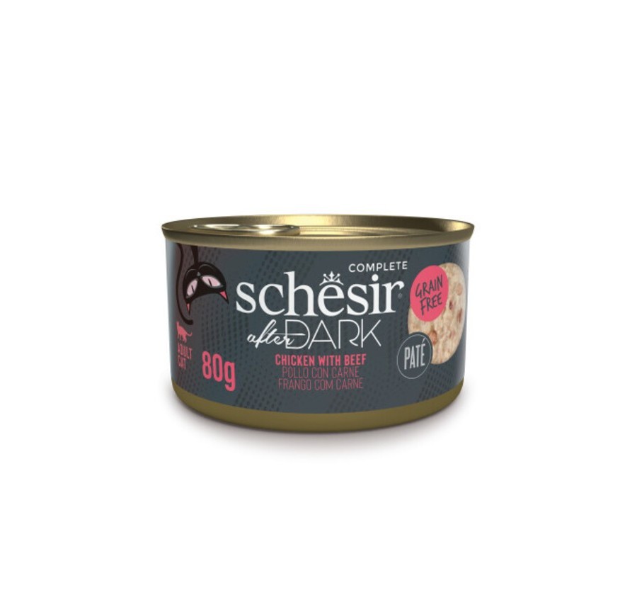 Schesir Llaunes After Dark Paté Pollastre amb Vedella 80 g
