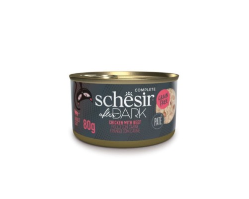 Schesir Llaunes After Dark Paté Pollastre amb Vedella 80 g