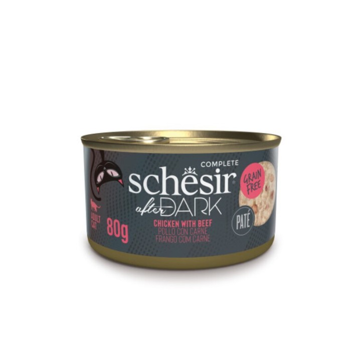 Schesir Llaunes After Dark Paté Pollastre amb Vedella 80 g