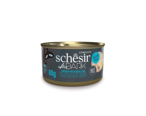 Schesir Llaunes After Dark Pollastre amb Ou de Guatlla 80 g