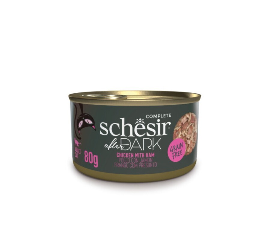 Schesir Llaunes After Dark Pollastre amb Pernil 80 g
