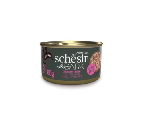 Schesir Llaunes After Dark Pollastre amb Pernil 80 g