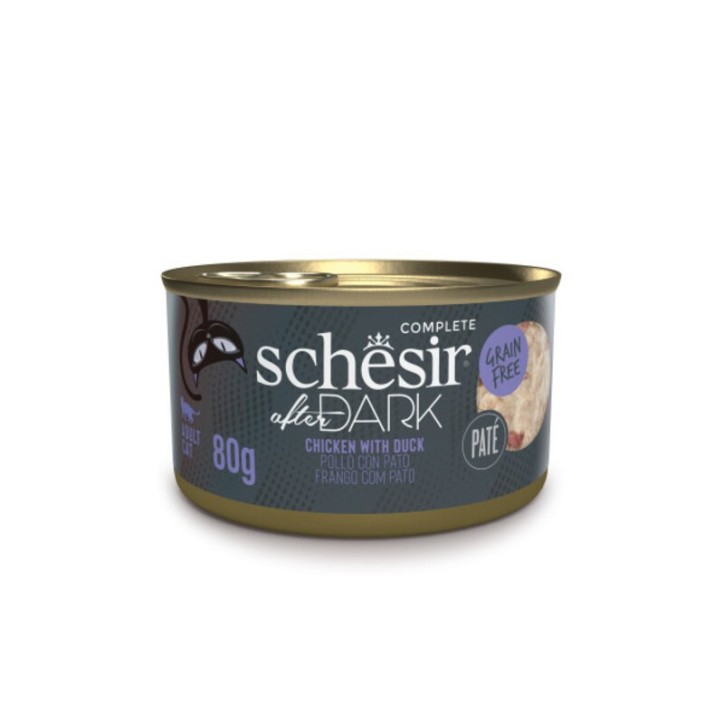 Schesir Llaunes After Dark Pollastre amb Ànec 80 g