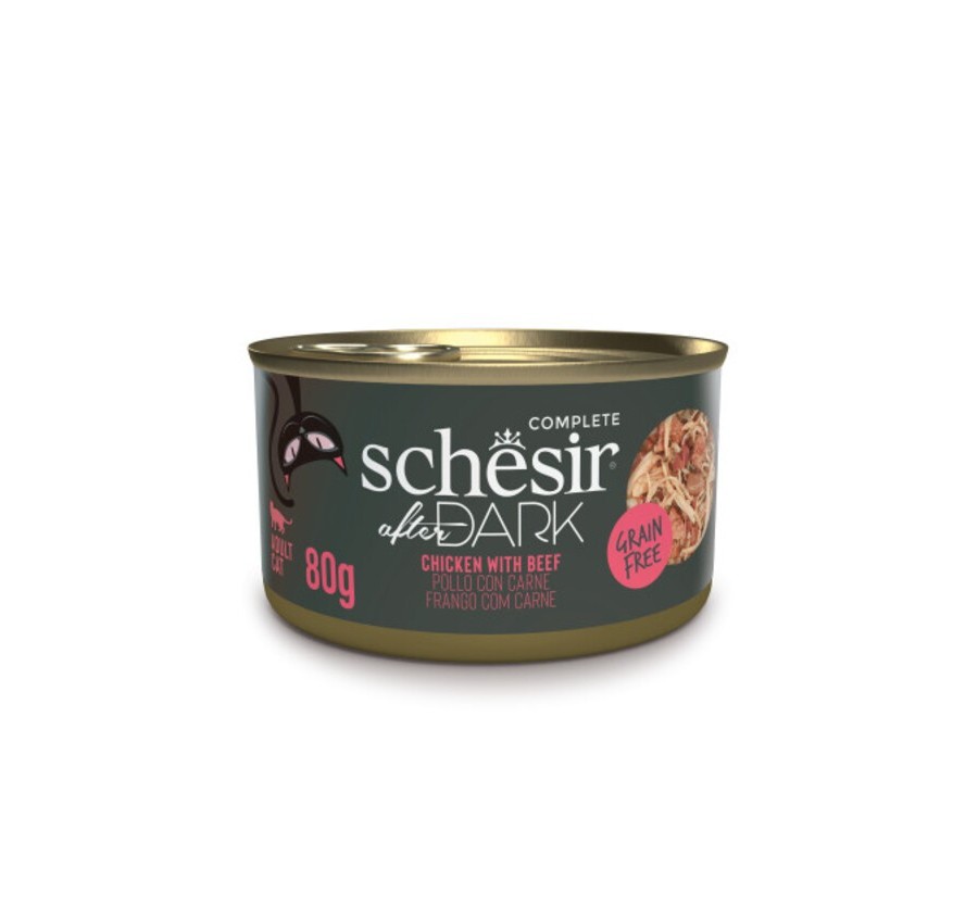Schesir Llaunes After Dark Pollastre amb Vedella 80 g