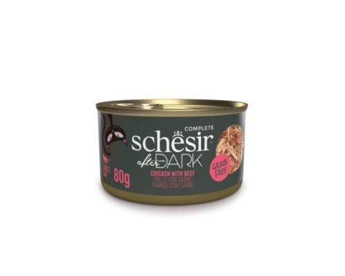 Schesir Llaunes After Dark Pollastre amb Vedella 80 g