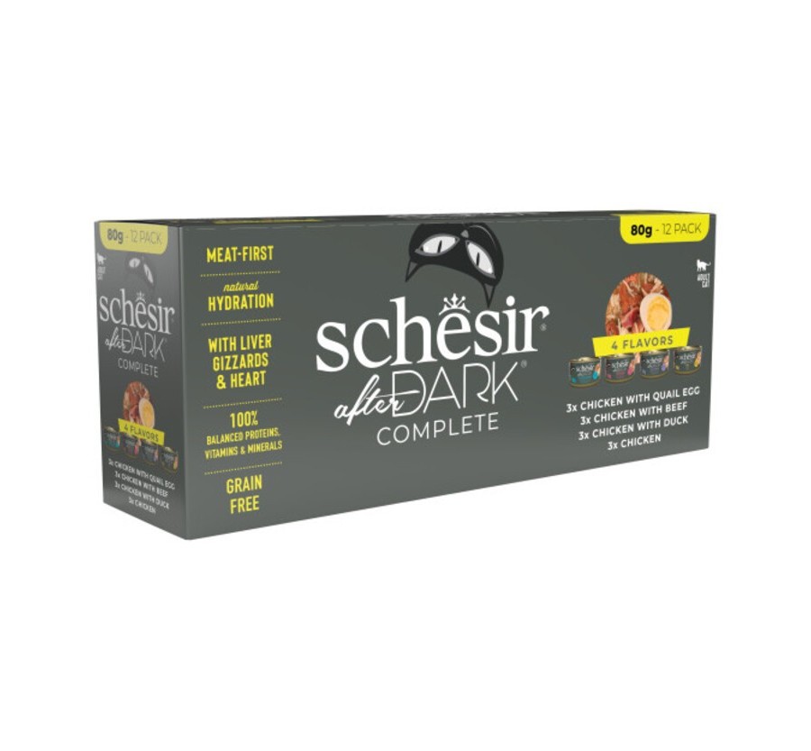 Schesir Llaunes After Dark Pack Variat 80 g