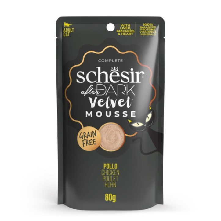 Schesir Llaunes After Dark Velvet Pollastre 80 g