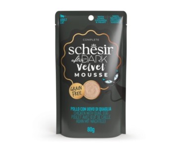 Schesir Llaunes After Dark Velvet Pollastre amb Ou de Guatlla 80 g