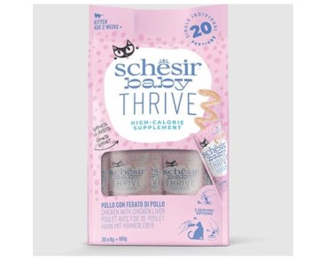 Schesir Llaunes de Cachorros Thrive Suplement Pollastre amb Fetge de Pollastre 70 g