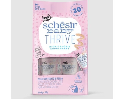 Schesir Llaunes de Cachorros Thrive Suplement Pollastre amb Fetge de Pollastre 70 g
