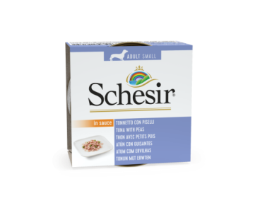 Schesir Llaunes Gos de Tonyina amb Pèsols 85 g