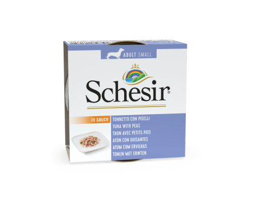 Schesir Llaunes Gos de Tonyina amb Pèsols 85 g