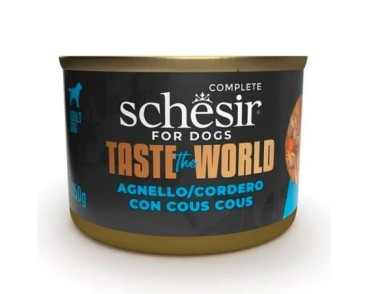 Schesir Llaunes Gos de Xai amb Cuscús 150 g