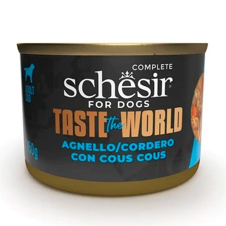 Schesir Llaunes Gos de Xai amb Cuscús 150 g