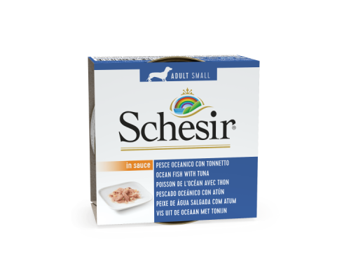 Schesir Llaunes Gos de Peix Oceànic amb Tonyina 85 g