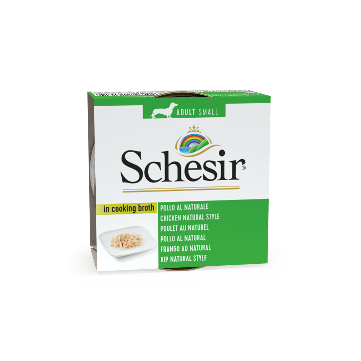 Schesir Llaunes Gos de Pollastre al Natural 85 g