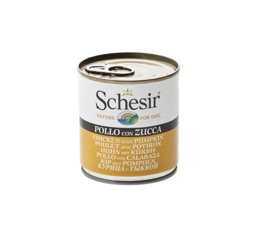 Schesir Llaunes Gos de Pollastre amb Carbassa 285 g