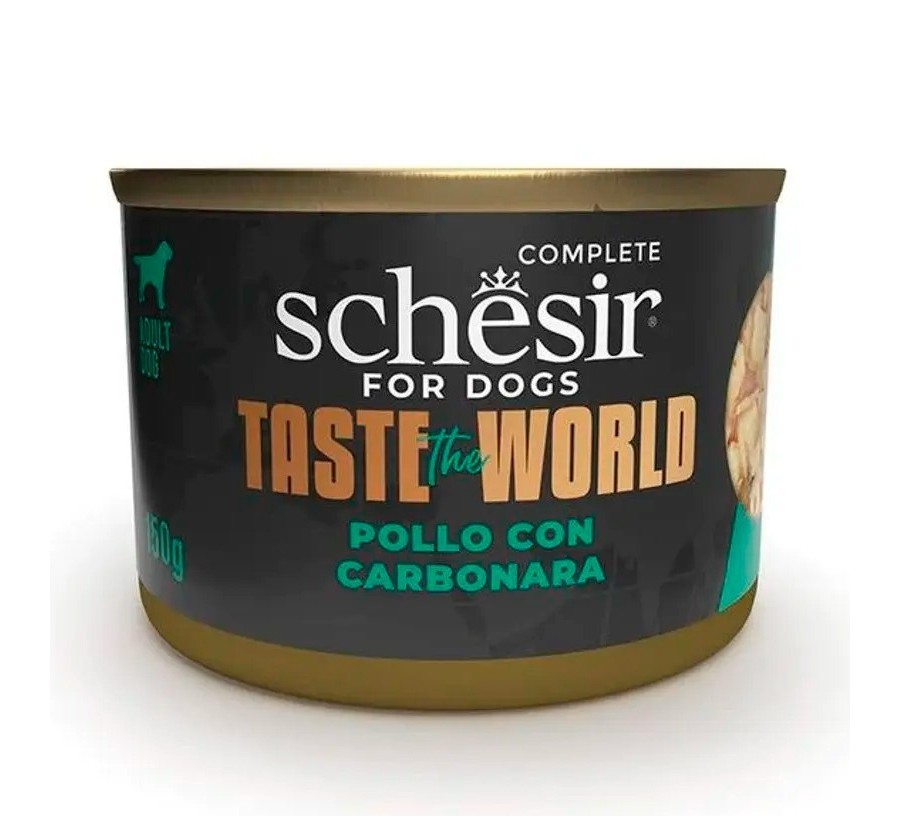 Schesir Llaunes Gos de Pollastre amb Carbonara 150 g