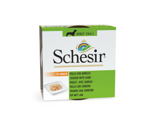 Schesir Llaunes Gos de Pollastre amb Xai 85 g