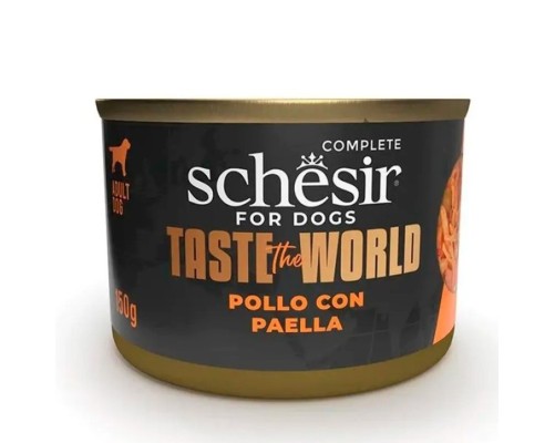 Schesir Llaunes Gos de Pollastre amb Paella 150 g