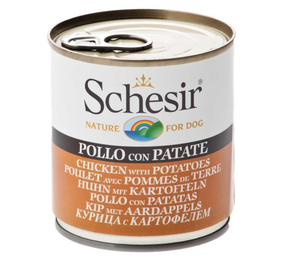 Schesir Llaunes Gos de Pollastre amb Patates 285 g
