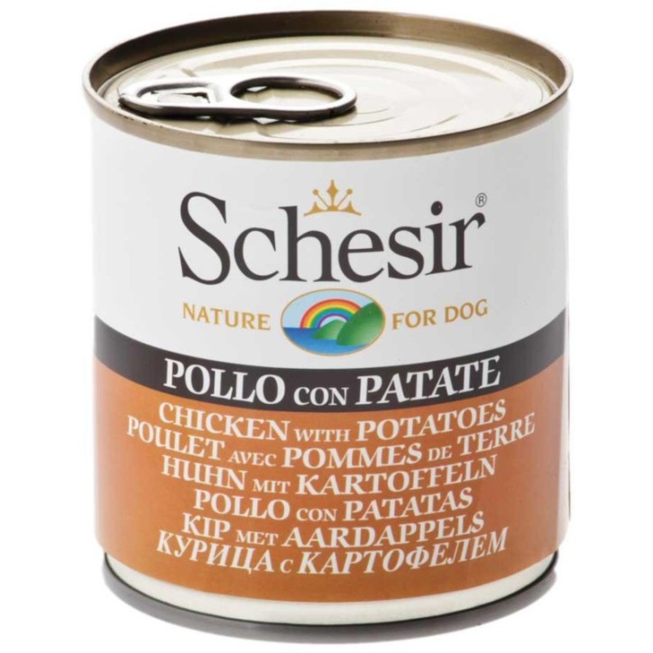 Schesir Llaunes Gos de Pollastre amb Patates 285 g