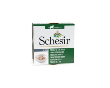 Schesir Llaunes Gat de Tonyina amb Pollastre Multipack 6Ux50 g 6 8 X 6
