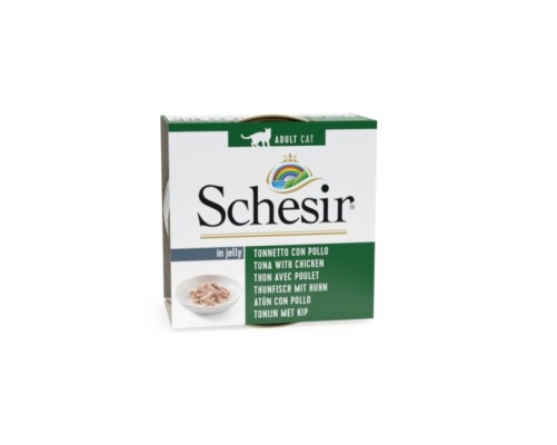 Schesir Llaunes Gat de Tonyina amb Pollastre Multipack 6Ux50 g 6 8 X 6