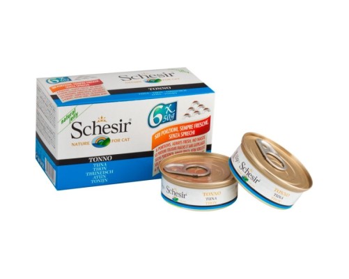 Schesir Llaunes Gat de Tonyina Multipack 6Ux50 g 6 8 X 6