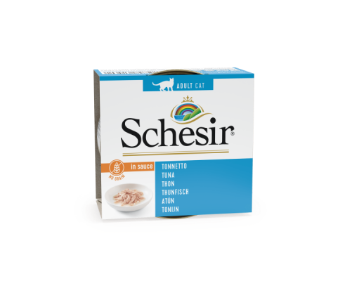 Schesir Llaunes Gat Tonyina en Salsa Natural 70 g Gelatina