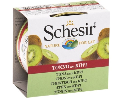 Schesir Llaunes Gat Tonyina amb Kiwi 75 g