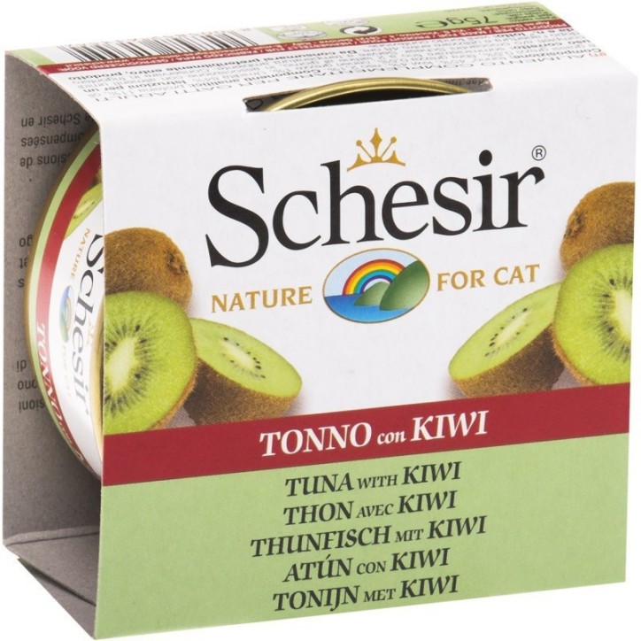 Schesir Llaunes Gat Tonyina amb Kiwi 75 g