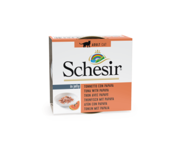 Schesir Llaunes Gat Tonyina amb Papaia 75 g