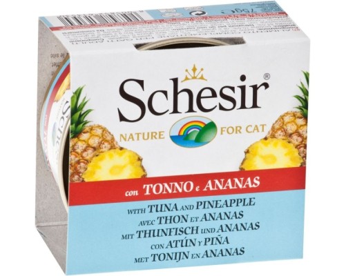 Schesir Llaunes Gat Tonyina amb Pinya 75 g