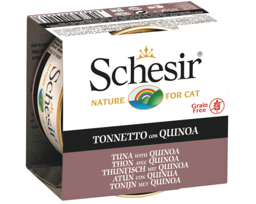 Schesir Llaunes Gat Tonyina amb Quinoa 85 g