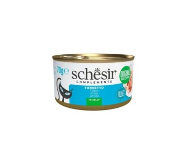 Schesir Llaunes Gat amb Gelatina Toñina 70 Gr 12 Ud. 70 Gr