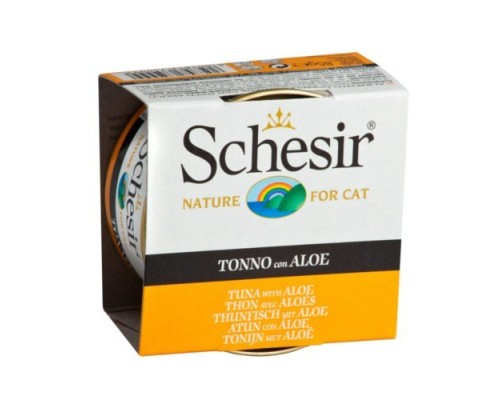Schesir Llaunes Gat amb Gelatina Toñina amb Aloe 70 Gr 12 Ud. 70 Gr