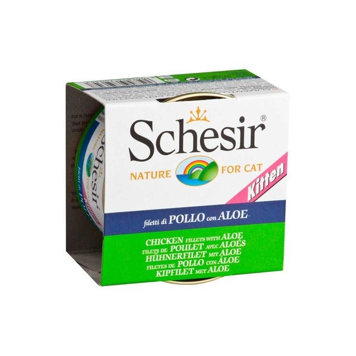 Schesir Llaunes Gat amb Gelatina Toñina amb Seriola 70 Gr 12 Ud. 70 Gr