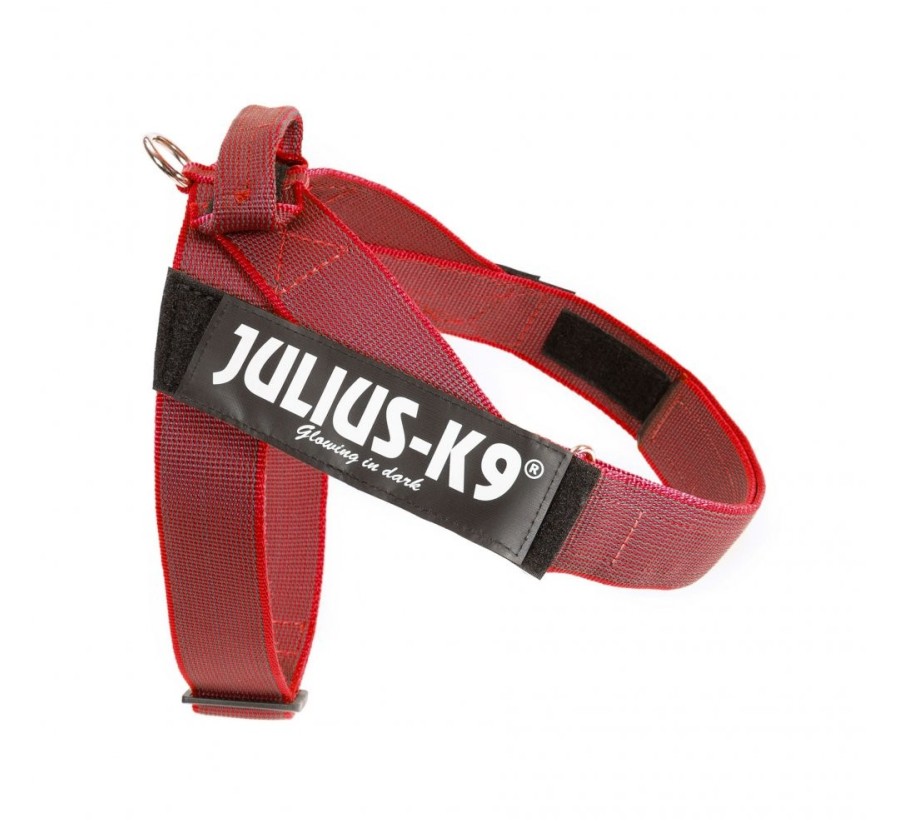 JULIUS arnès cinta,Color & Gray Size: 0, Vermell