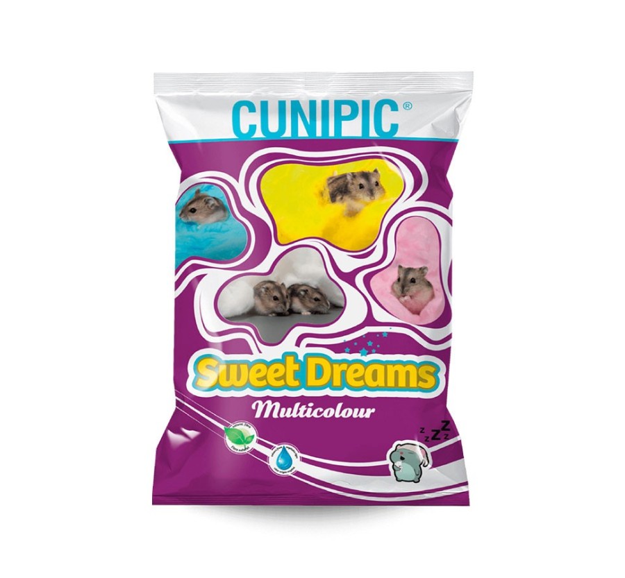 Cunipic Algodón para roedores multicolor 70 gr