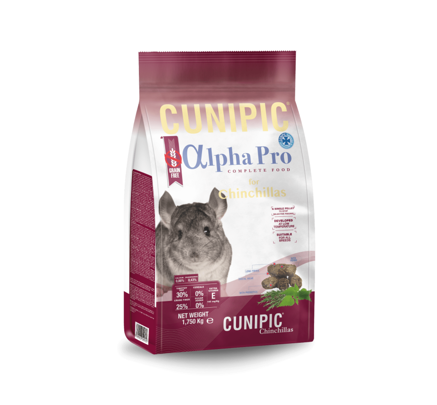 Cunipic Alpha Pro chinchilla 1,750 kg