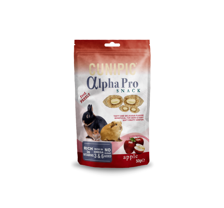 Cunipic Alpha Pro Snack Apple 50 gr