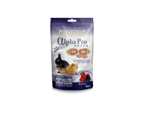 Cunipic Alpha Pro Snack Berry 50 gr