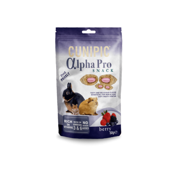 Cunipic Alpha Pro Snack Berry 50 gr