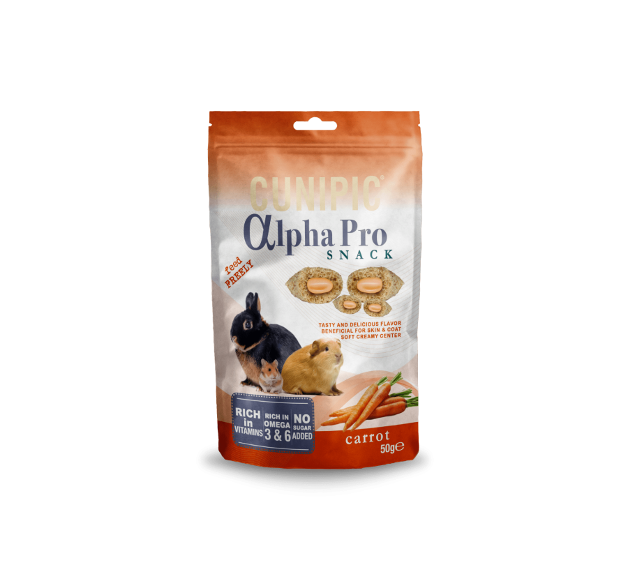 Cunipic Alpha Pro Snack Carrot 50 gr
