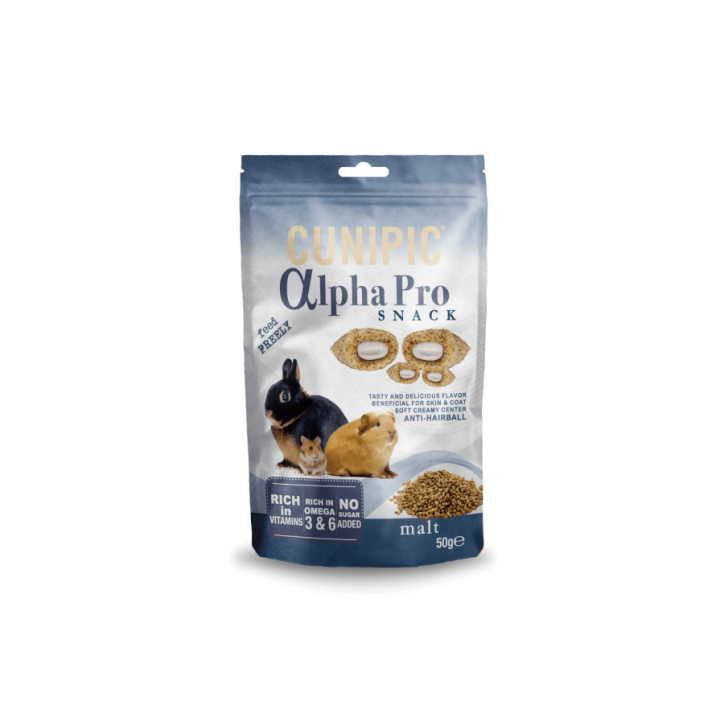 Cunipic Alpha Pro Snack Malta 50 gr