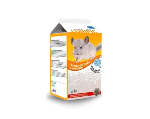 Cunipic Arena de baño para chinchillas 1 kg