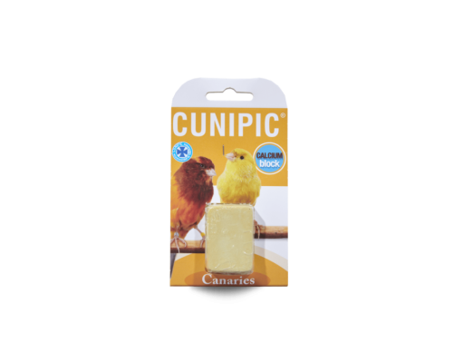 Cunipic Bloque de calcio para canario