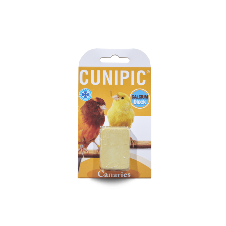 Cunipic Bloque de calcio para canario