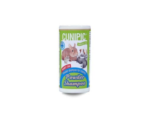 Cunipic Champú seco en polvo roedor 125 g